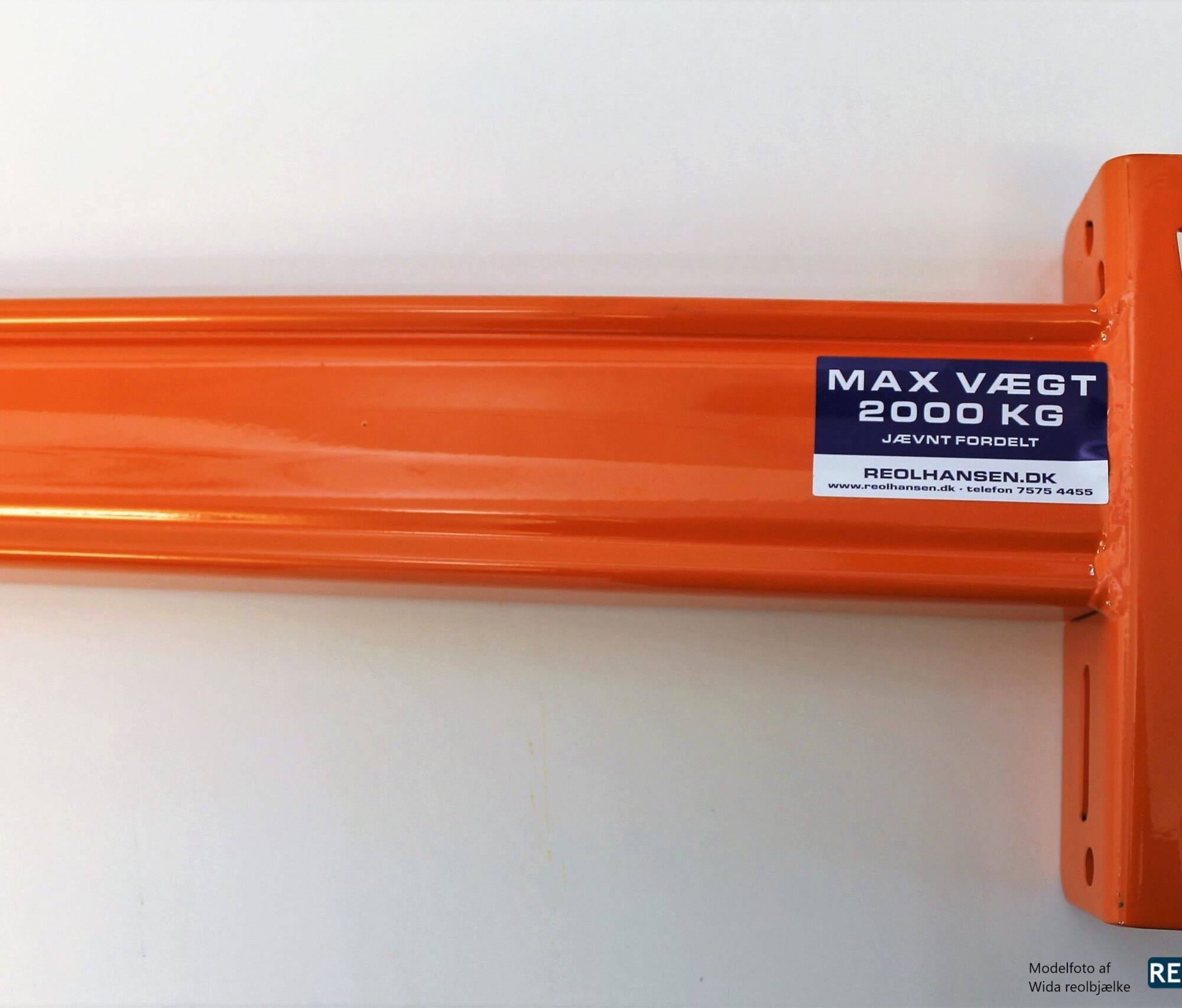 Wida reolbjælke 1900x80mm