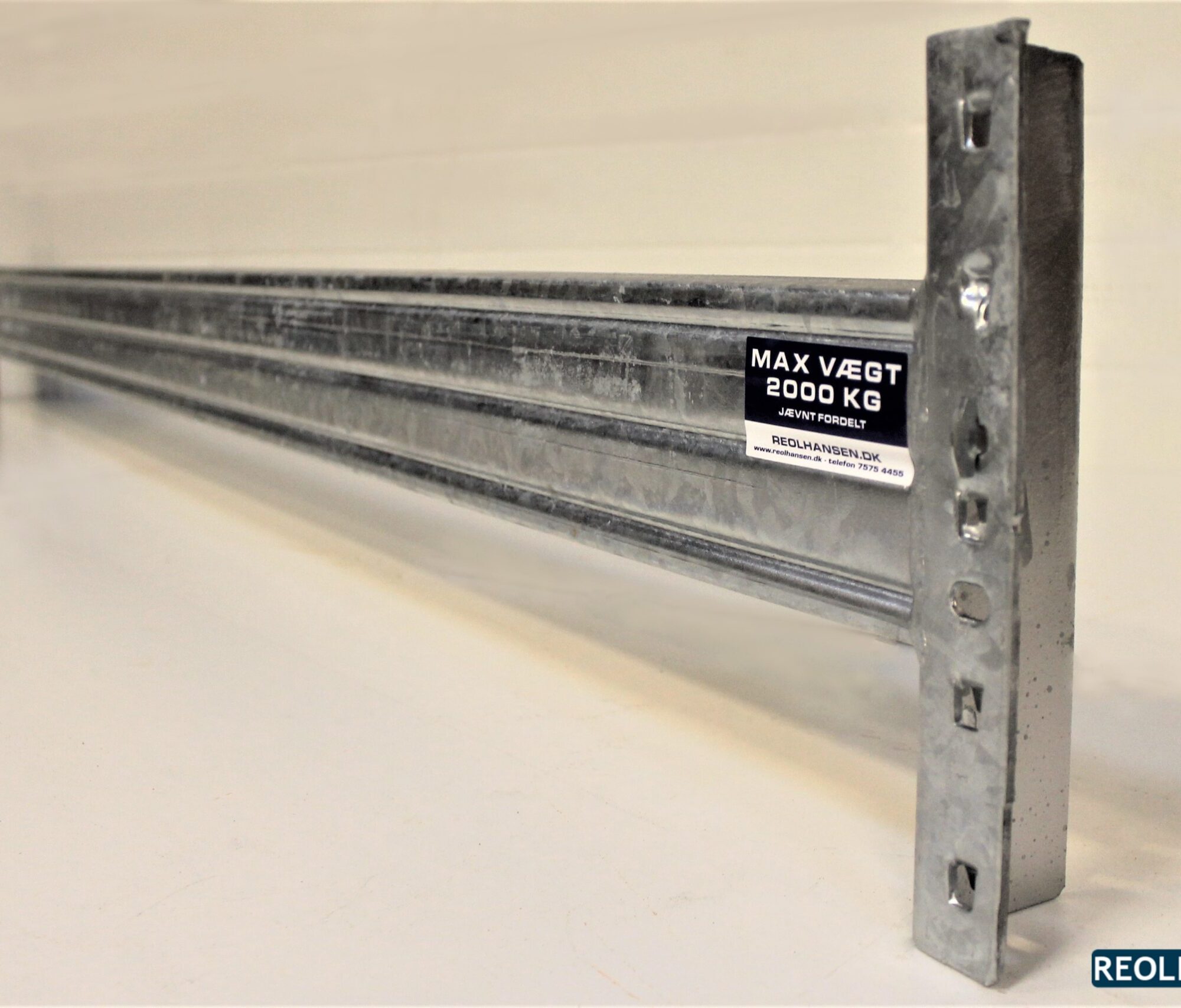 EUS varmgalvaniseret 1850x100mm