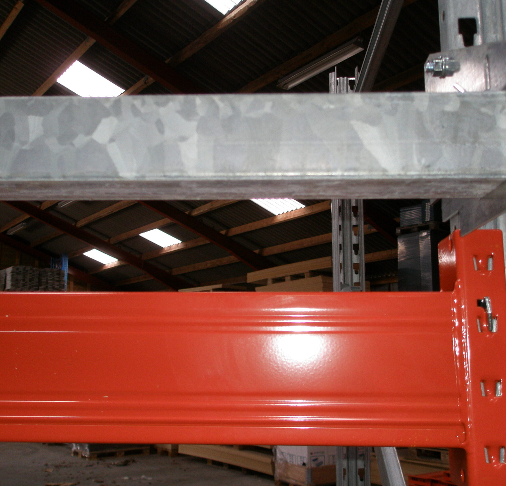 pallestop til pallereol længde 2750mm