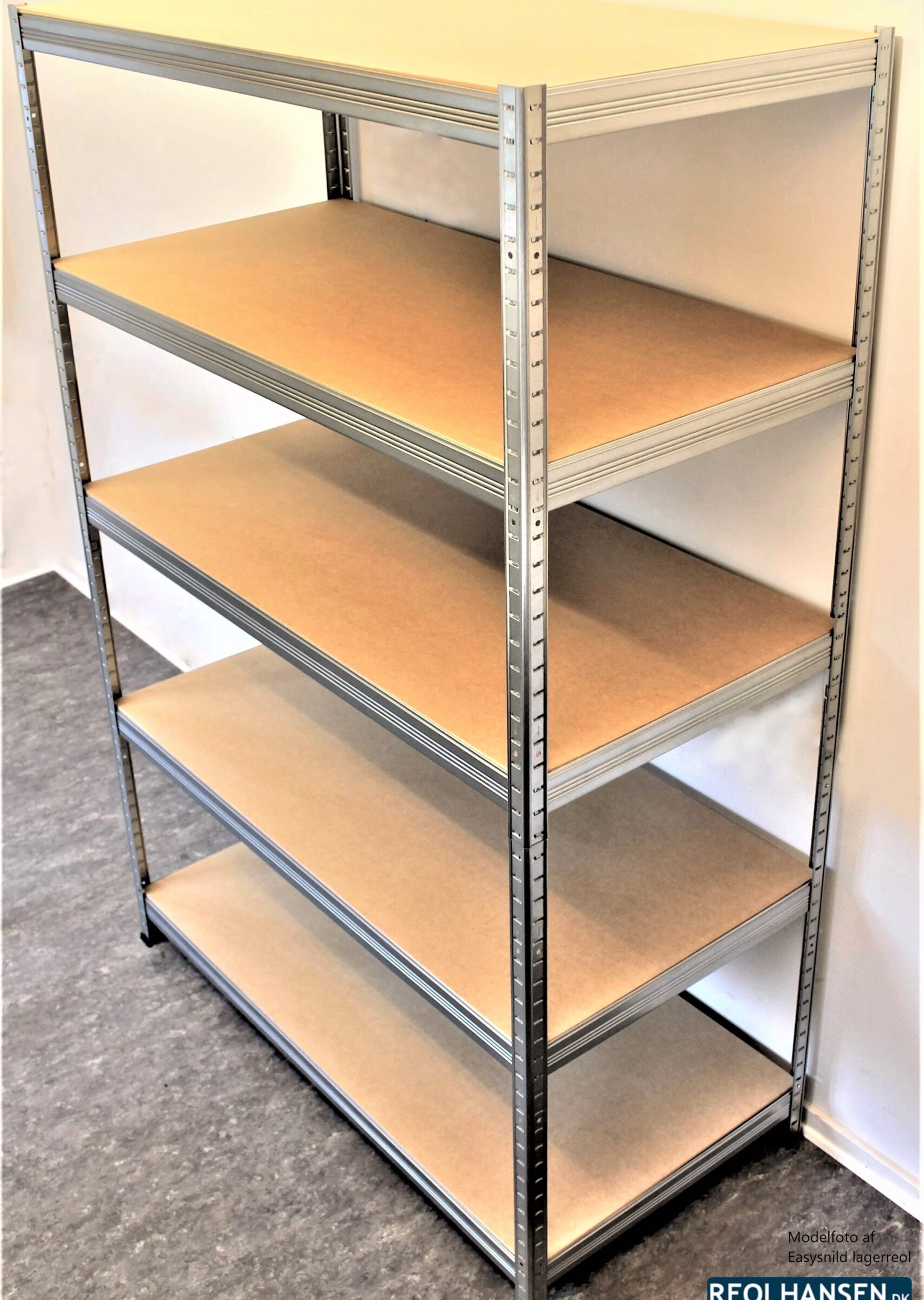 Eazysnild reolfag med 5 hylder