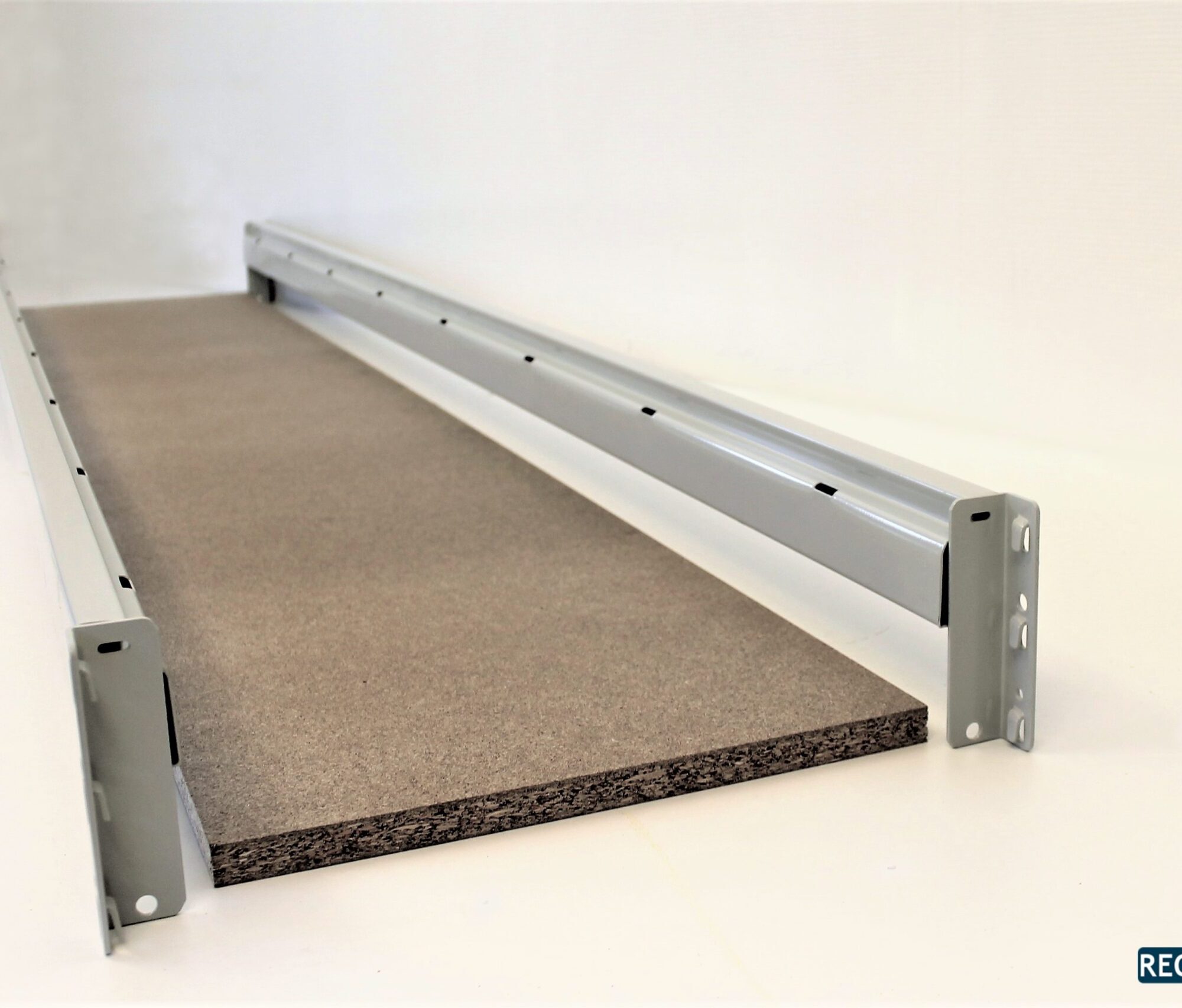 Letfransk reolhylde 2000x400mm