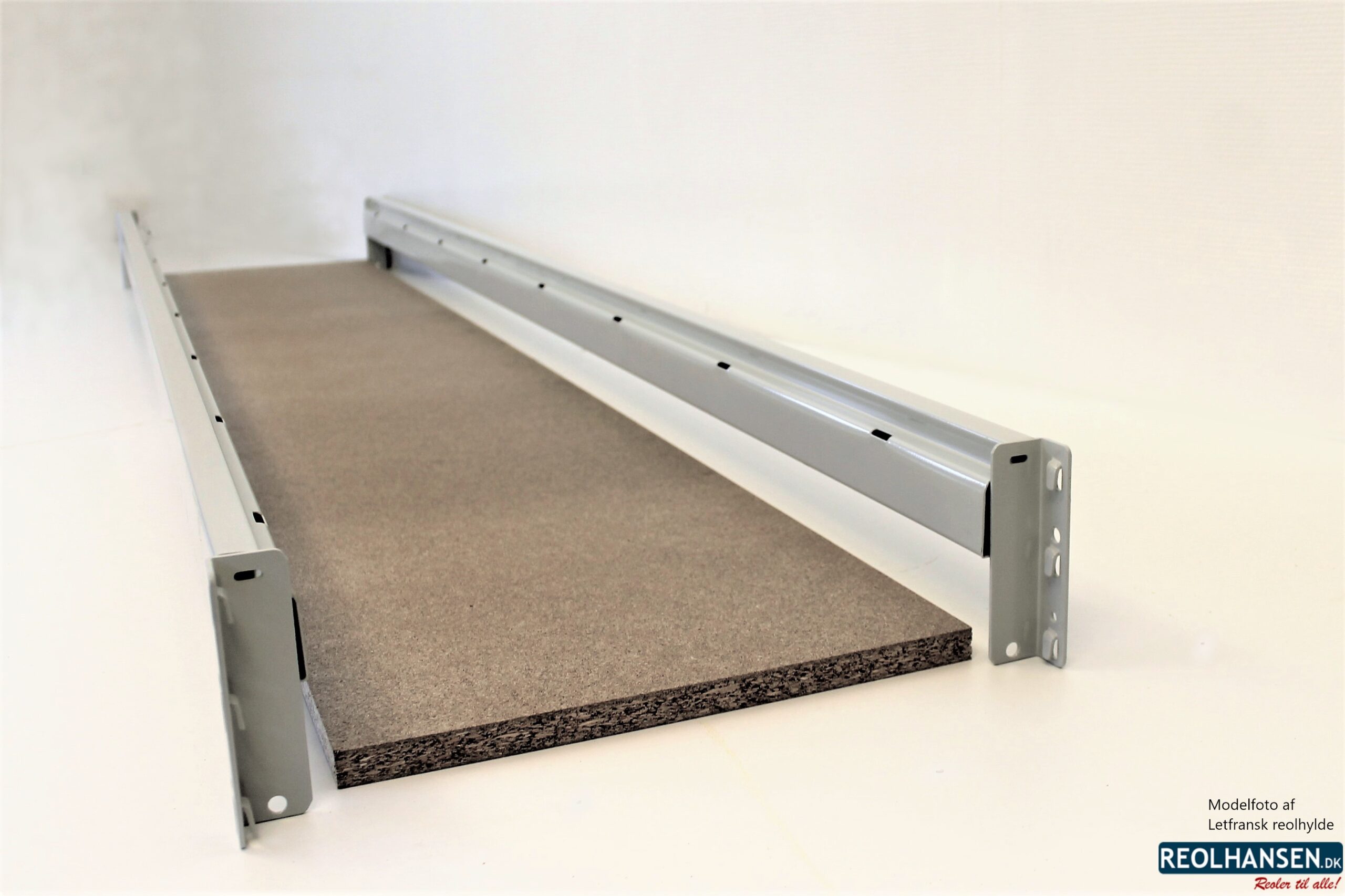 Letfransk reolhylde 2000x400mm