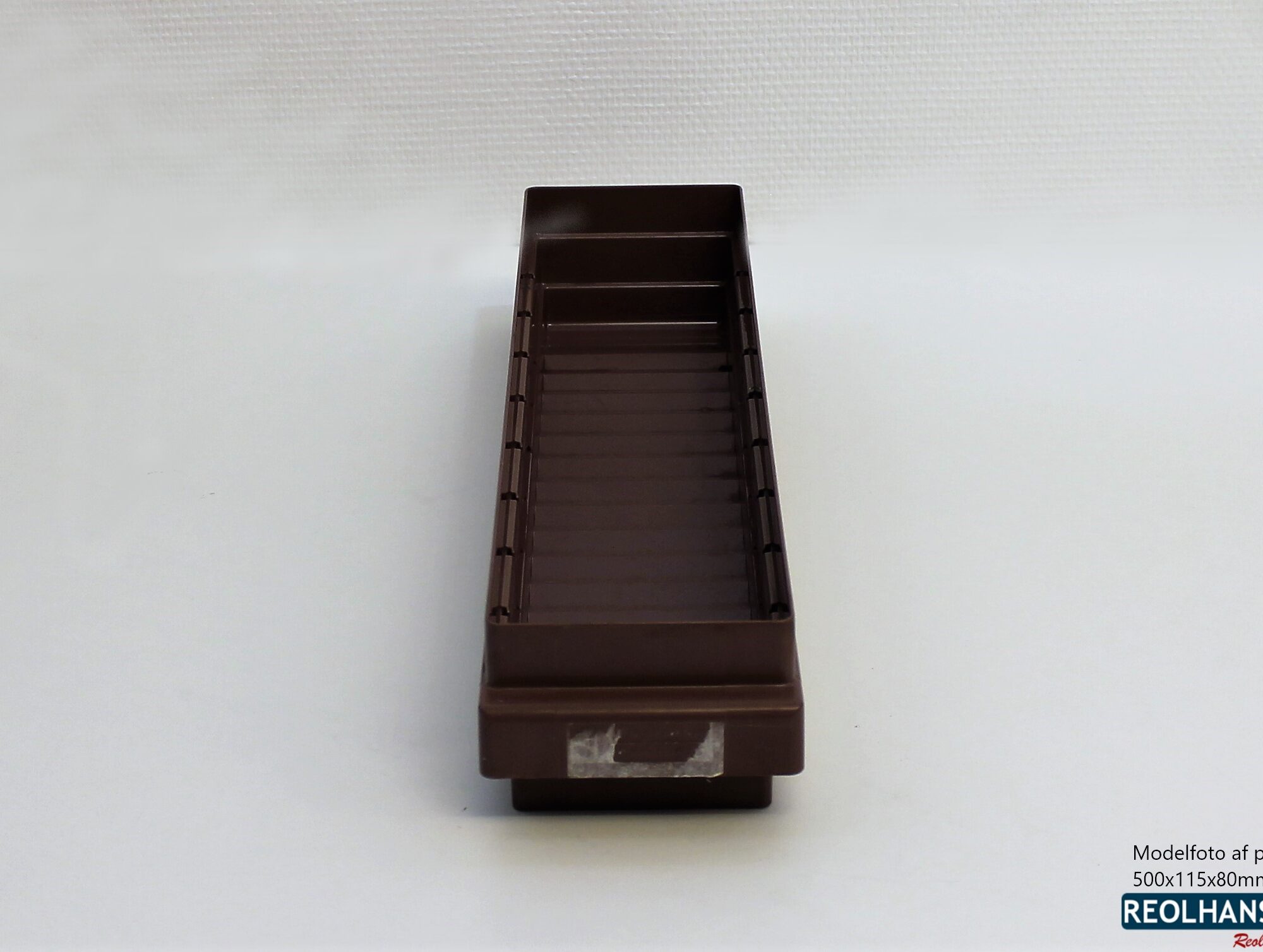 Brun plastkasse500x115x80mm_2