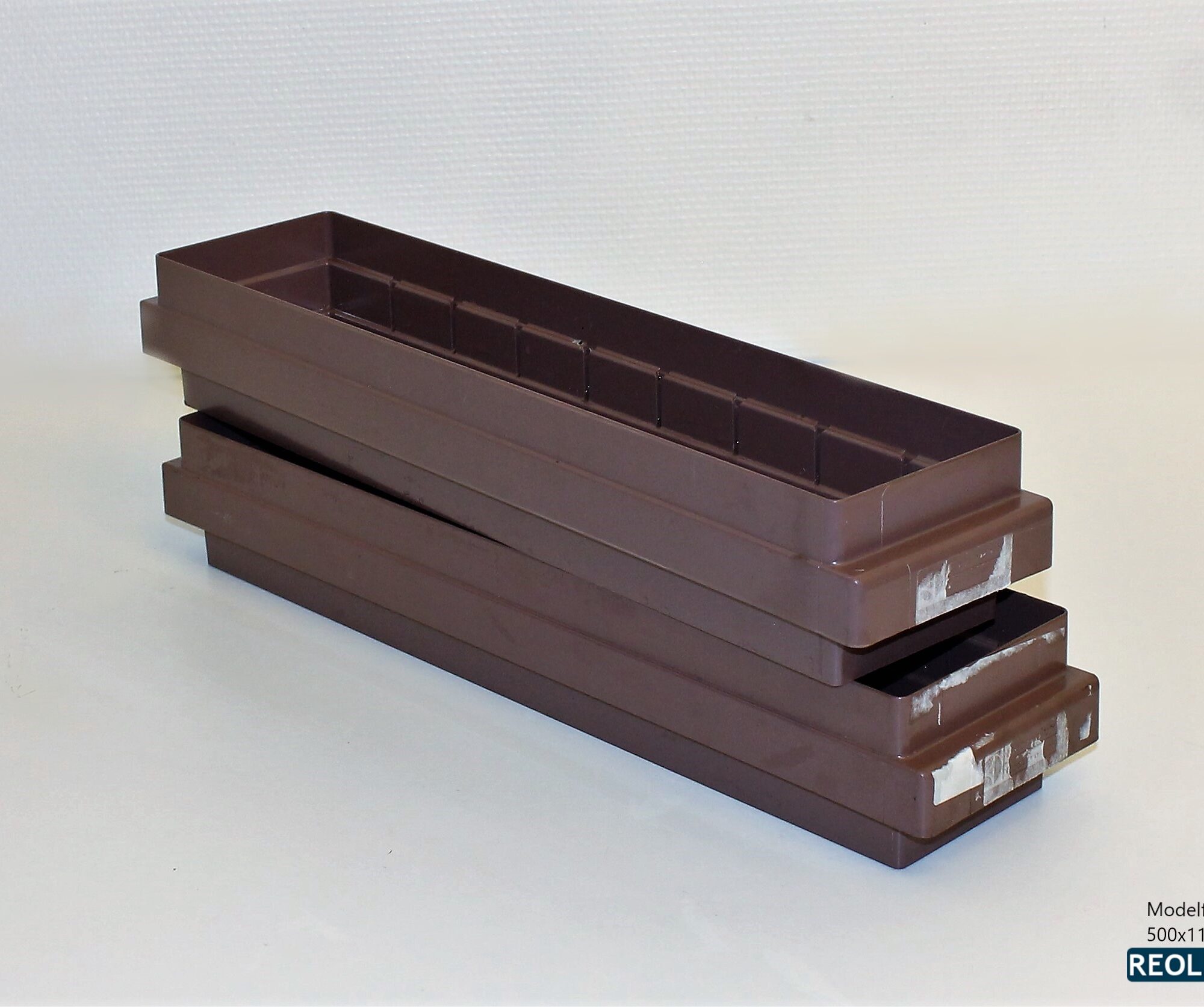 Brun plastkasse 500x115x80mm_5