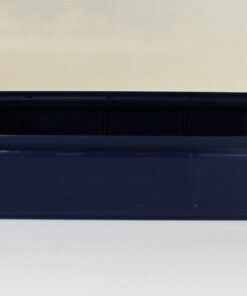 Mørk blå plastkasse 395x115x100mm_3
