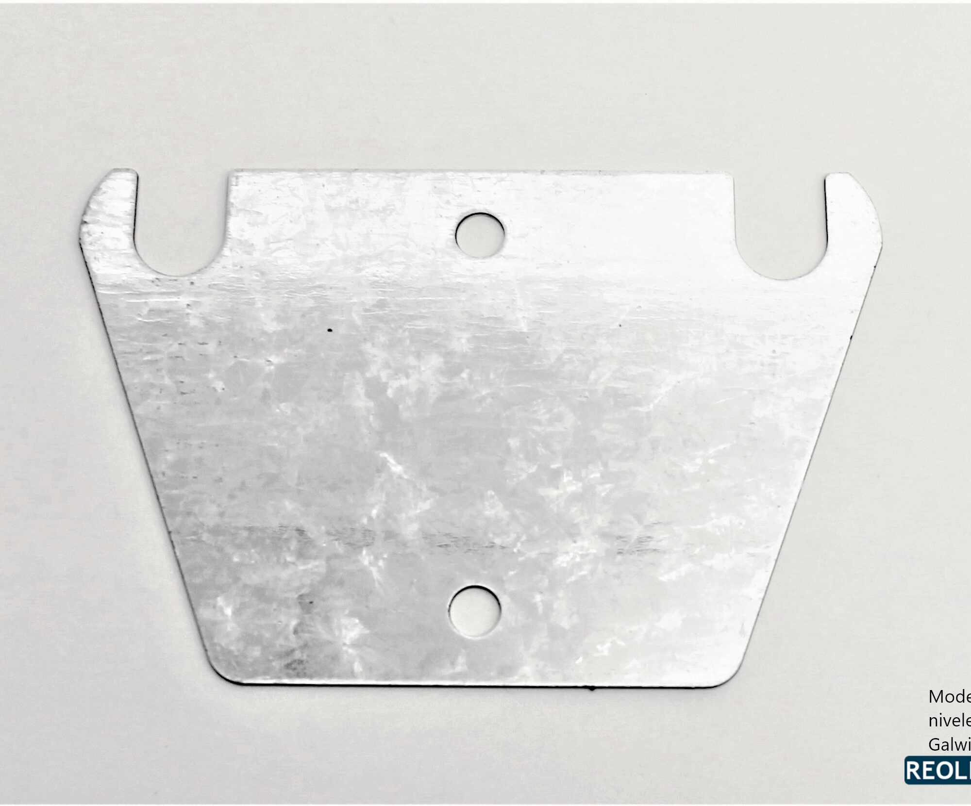 Nivelleringsplade til pallereol model Wida og Galwida