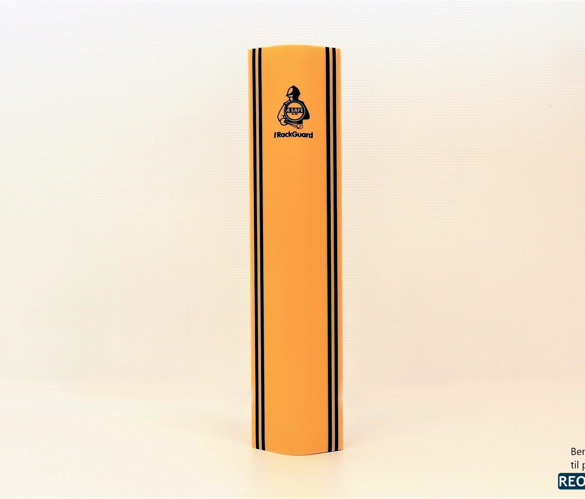 benbeskytter i plast til pallereol