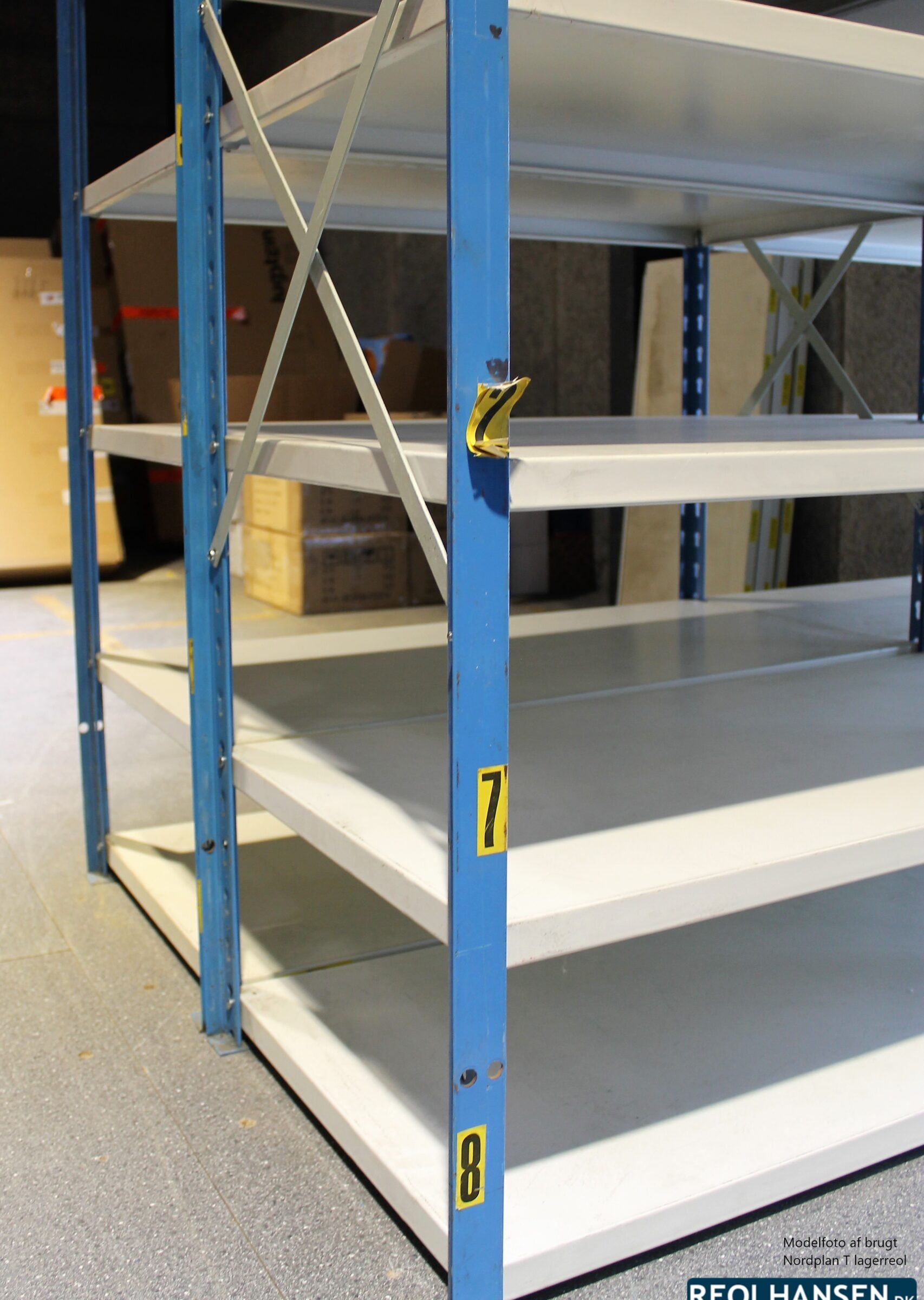 Lagerreol Nordplan T-profil