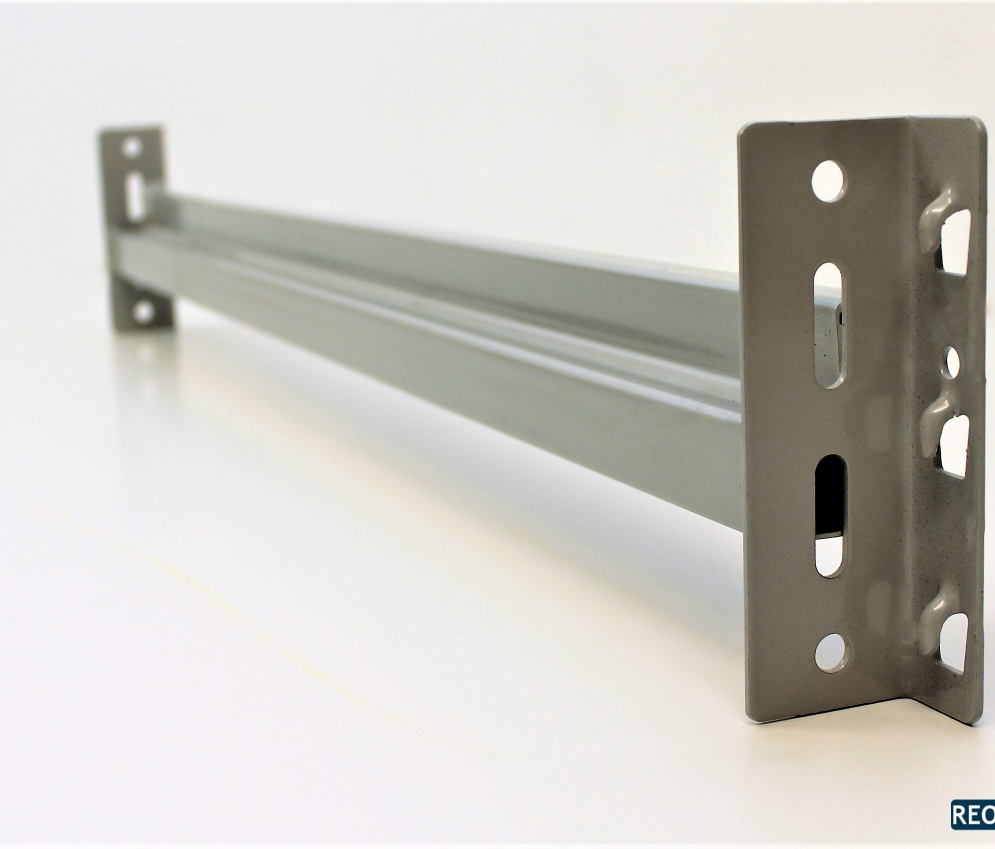 Letwida reolbjælke lys grå