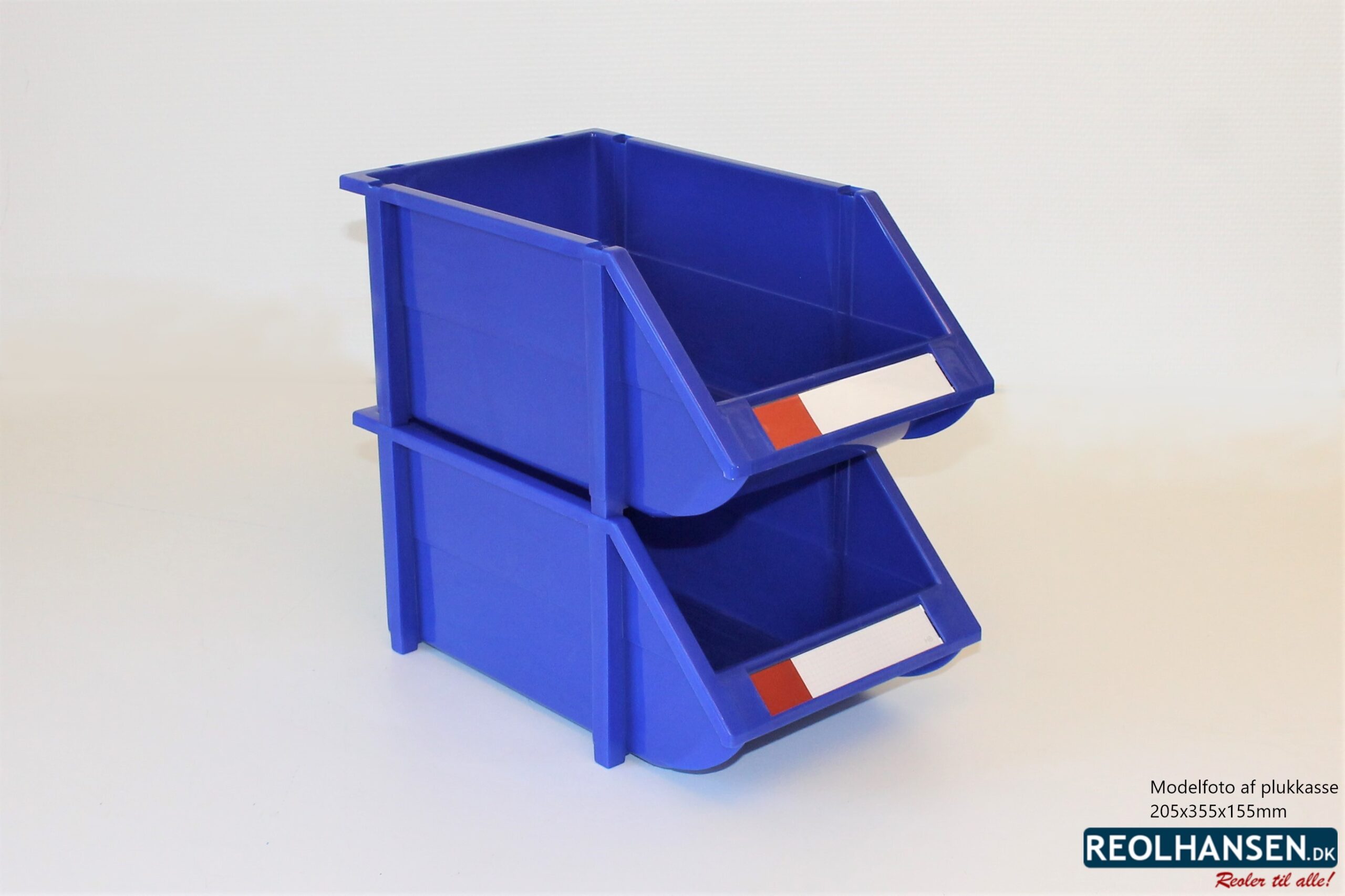 Blå plukkasse 205x355x155mm - 6 stk. - Billede 5