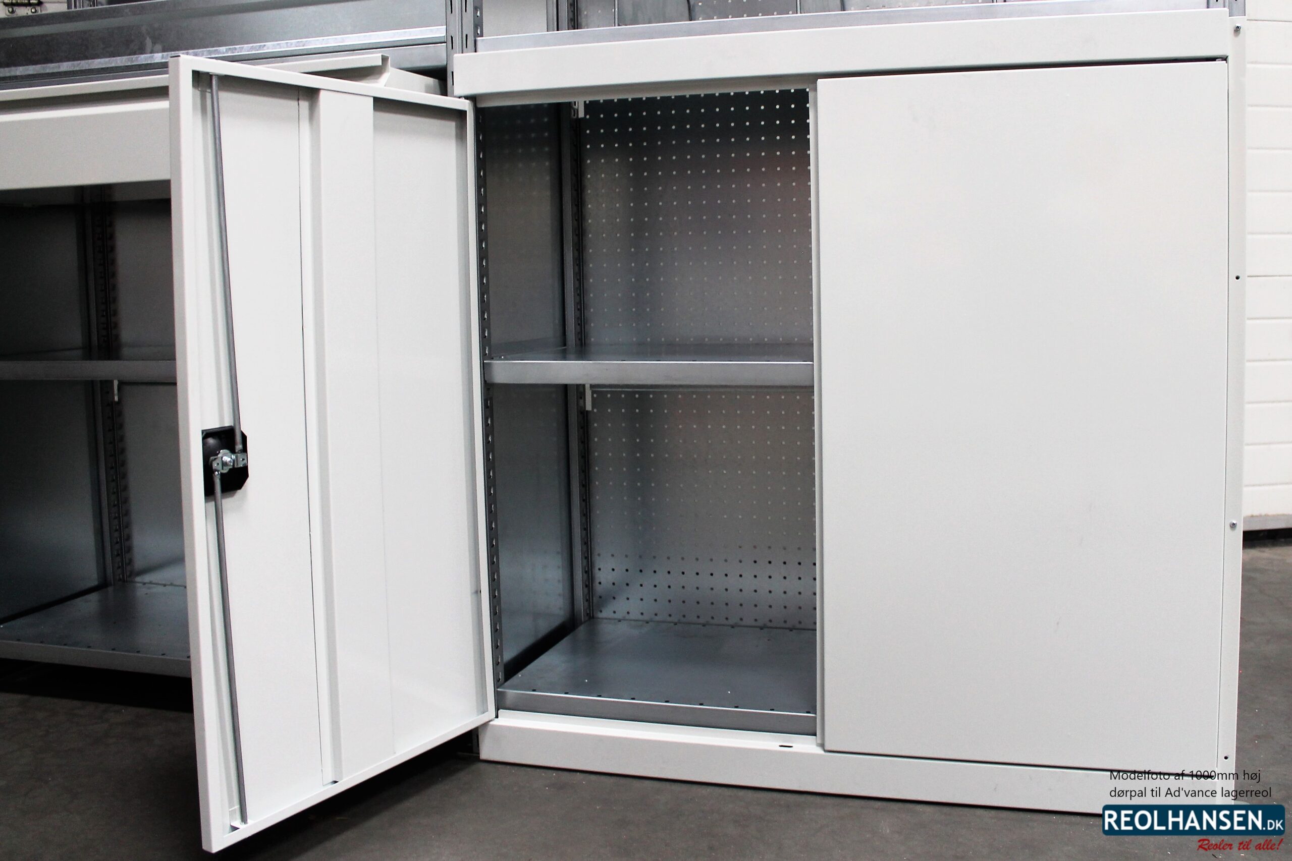 dørpanel til Ad'vance lagerreol