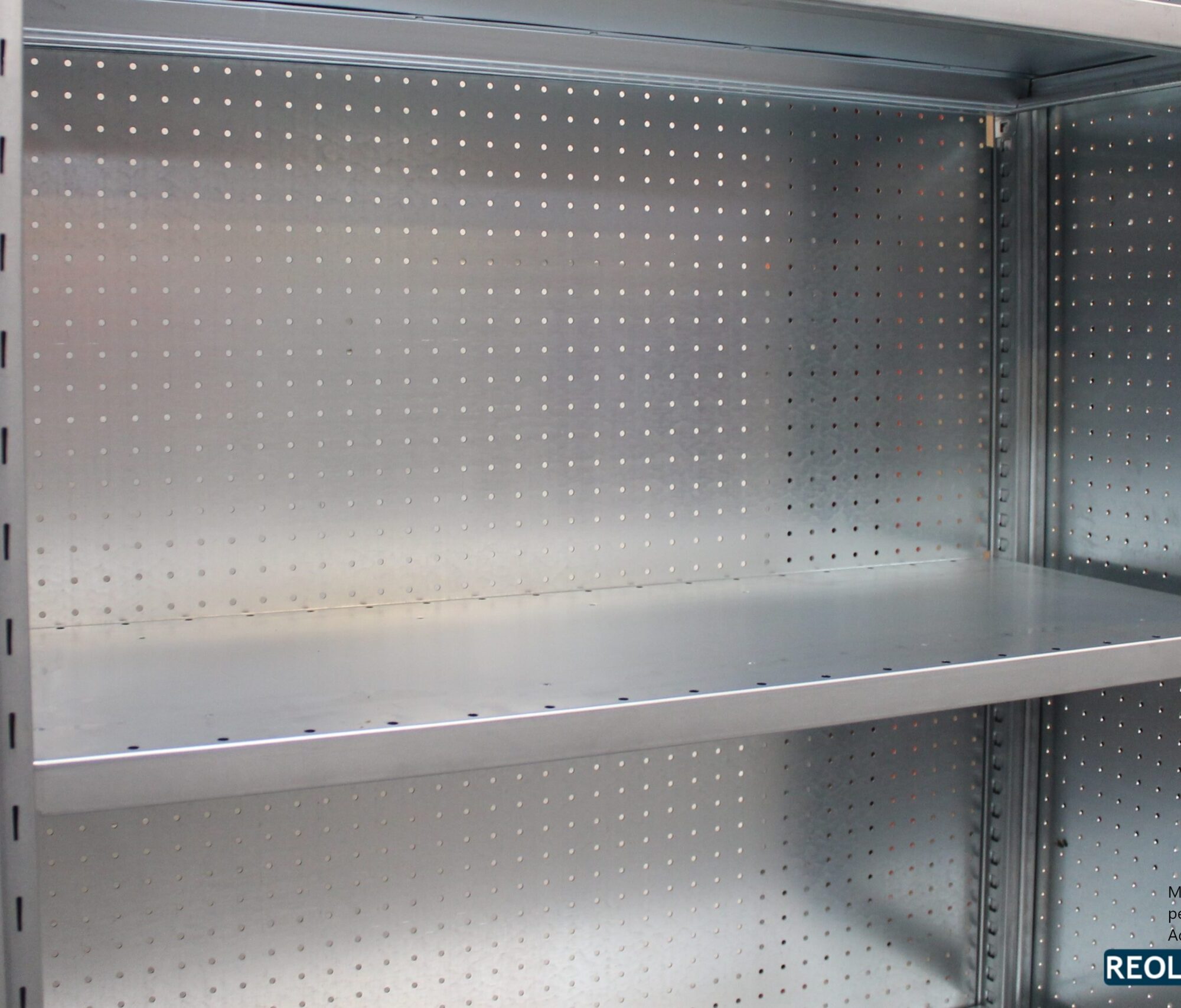 Perforeret bagvæg til Ad'vance lagerreol