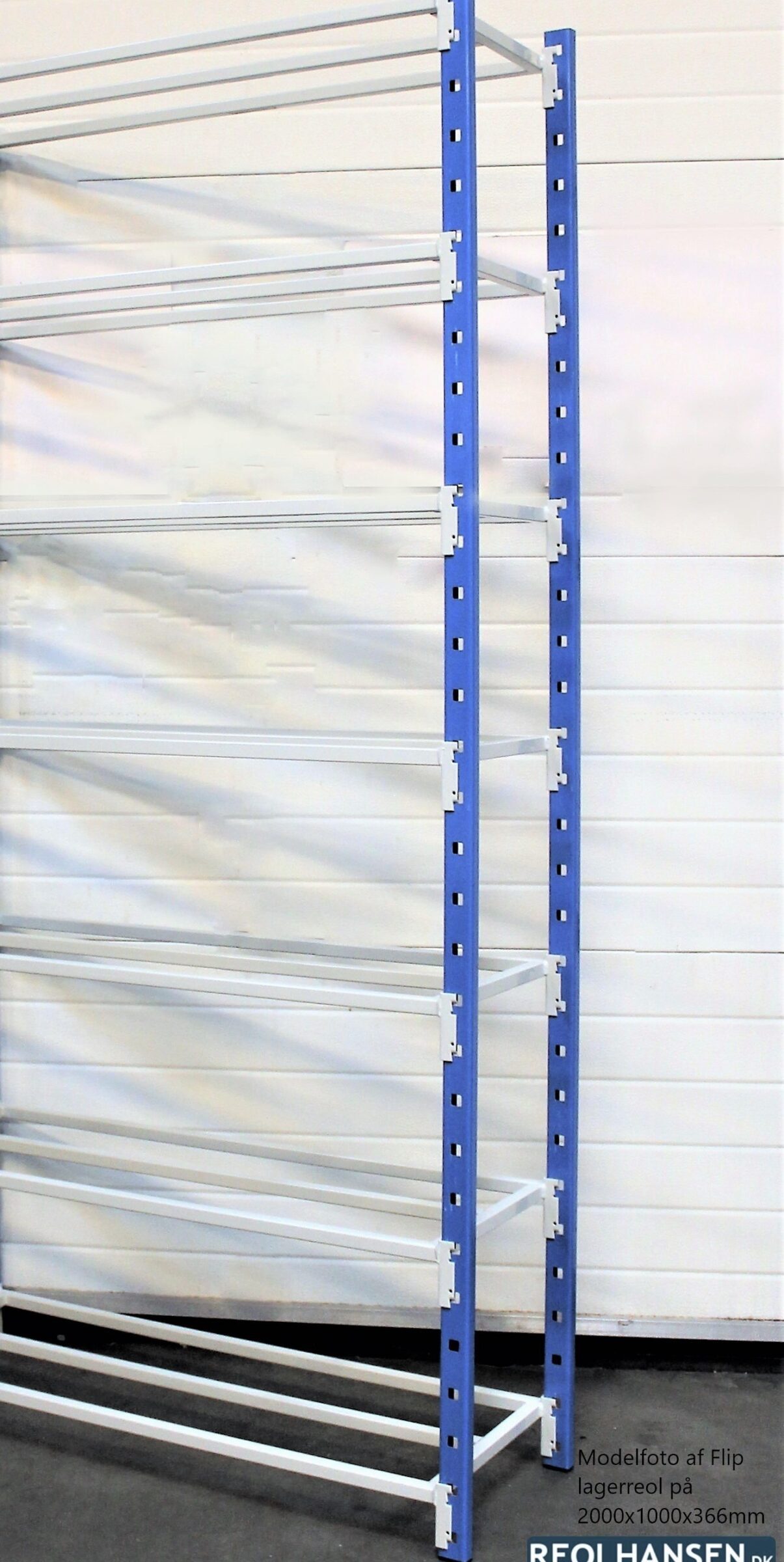 Udvidelsesfag til Flip lagerreol på 2000x1000x366mm
