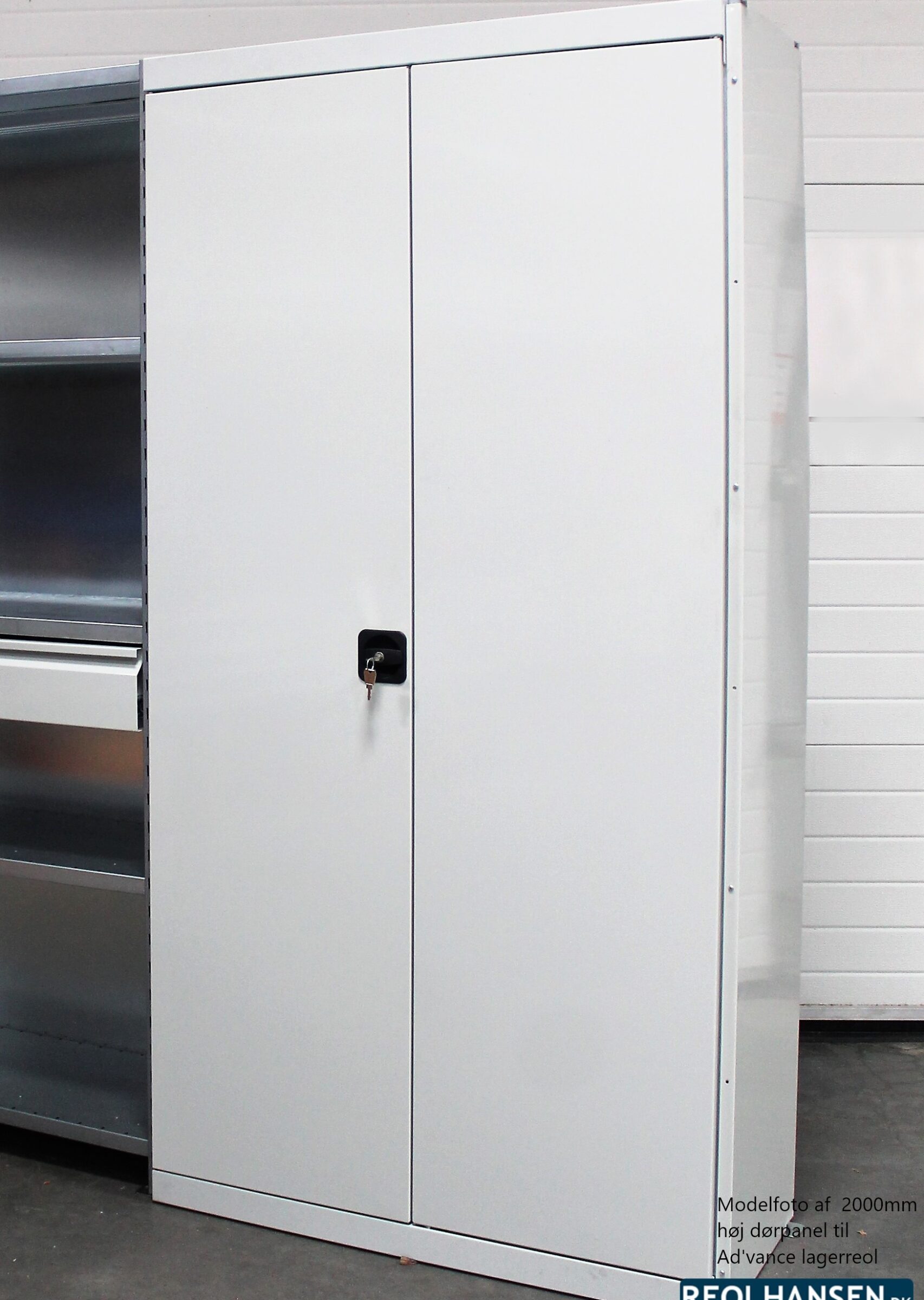 2000mm dørpanel til Ad'vance lagerreol
