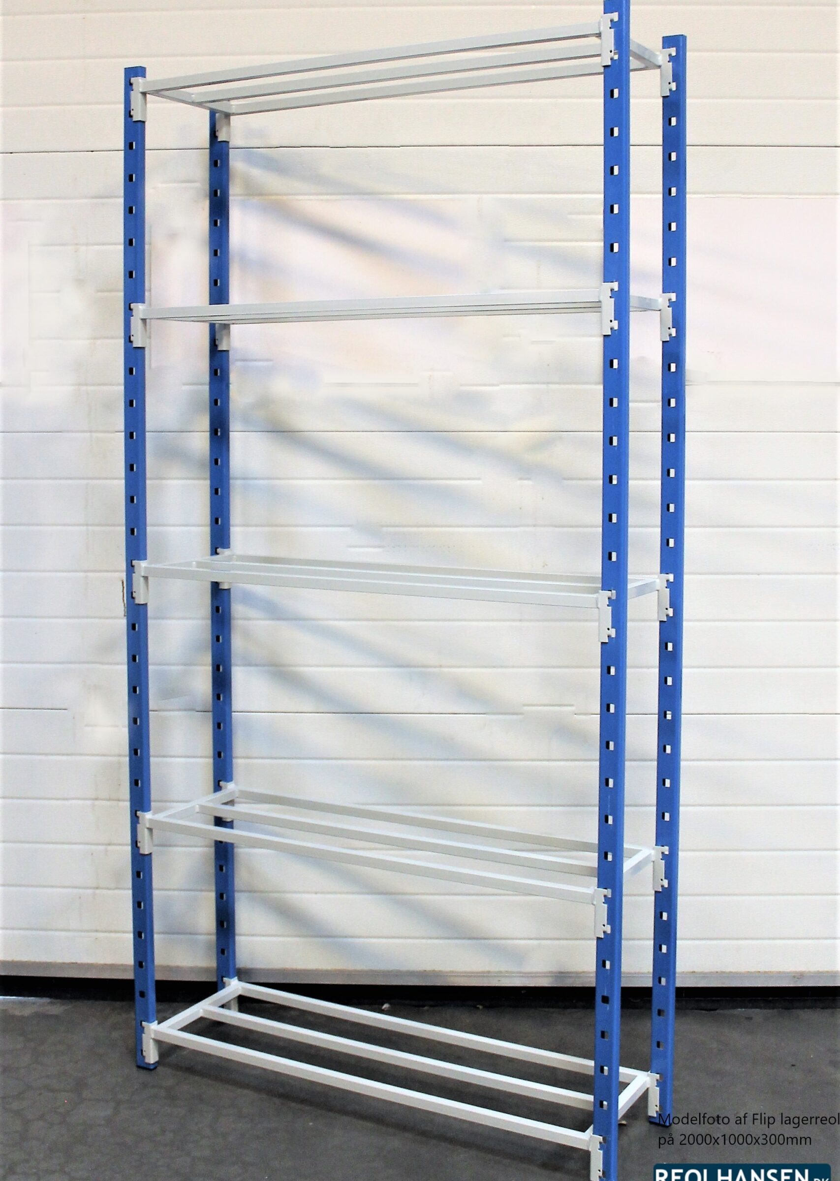 Startfag til Flip lagerreol