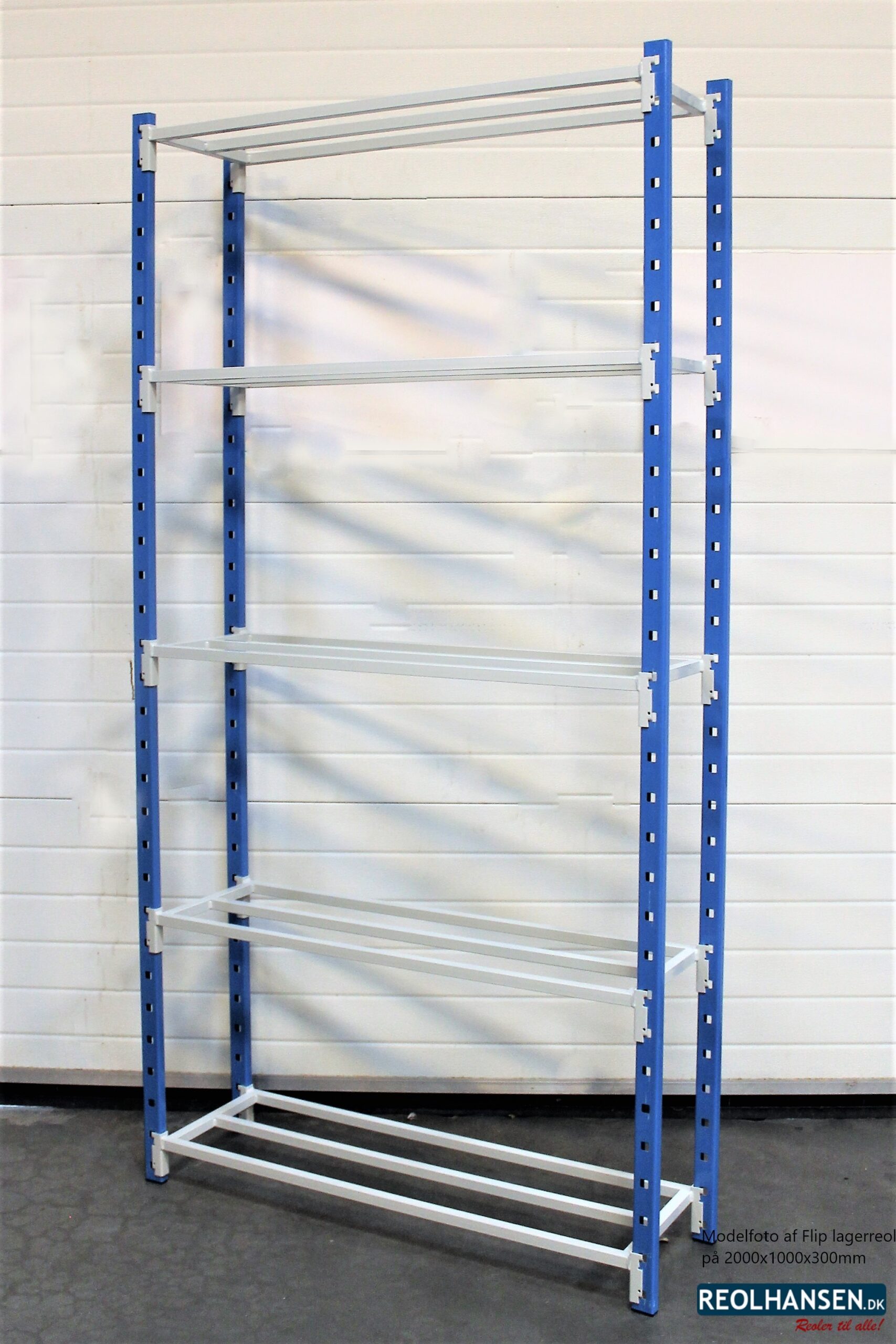 Startfag til Flip lagerreol