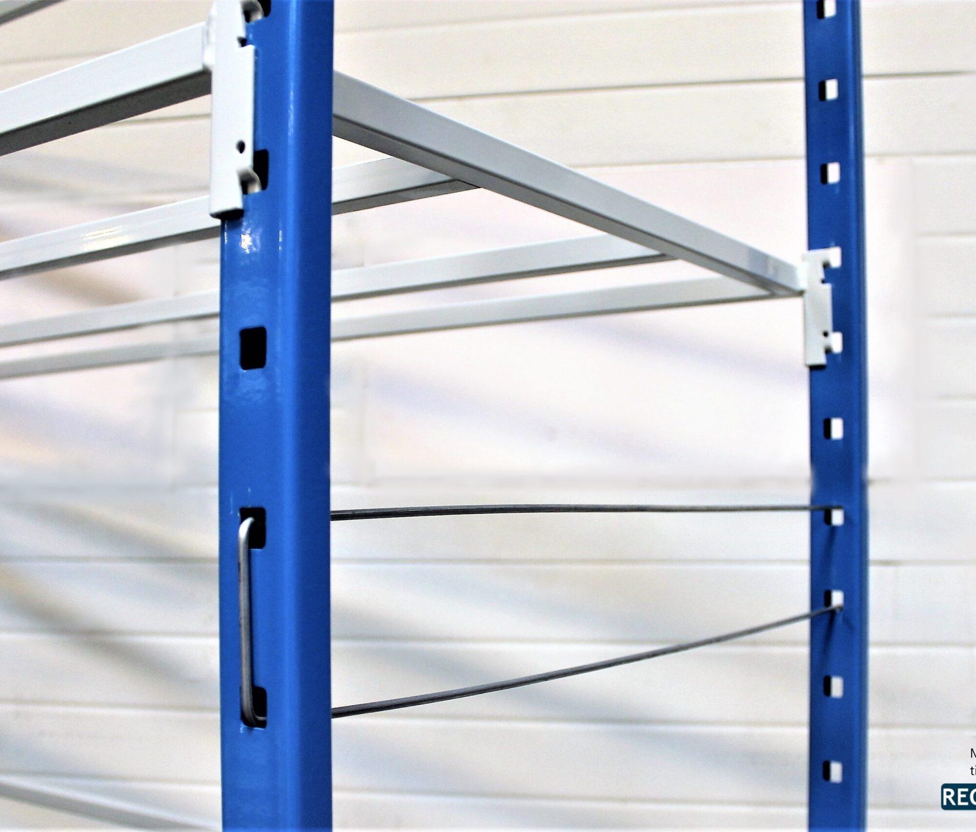 Sidestop til Flip lagerreol monteret