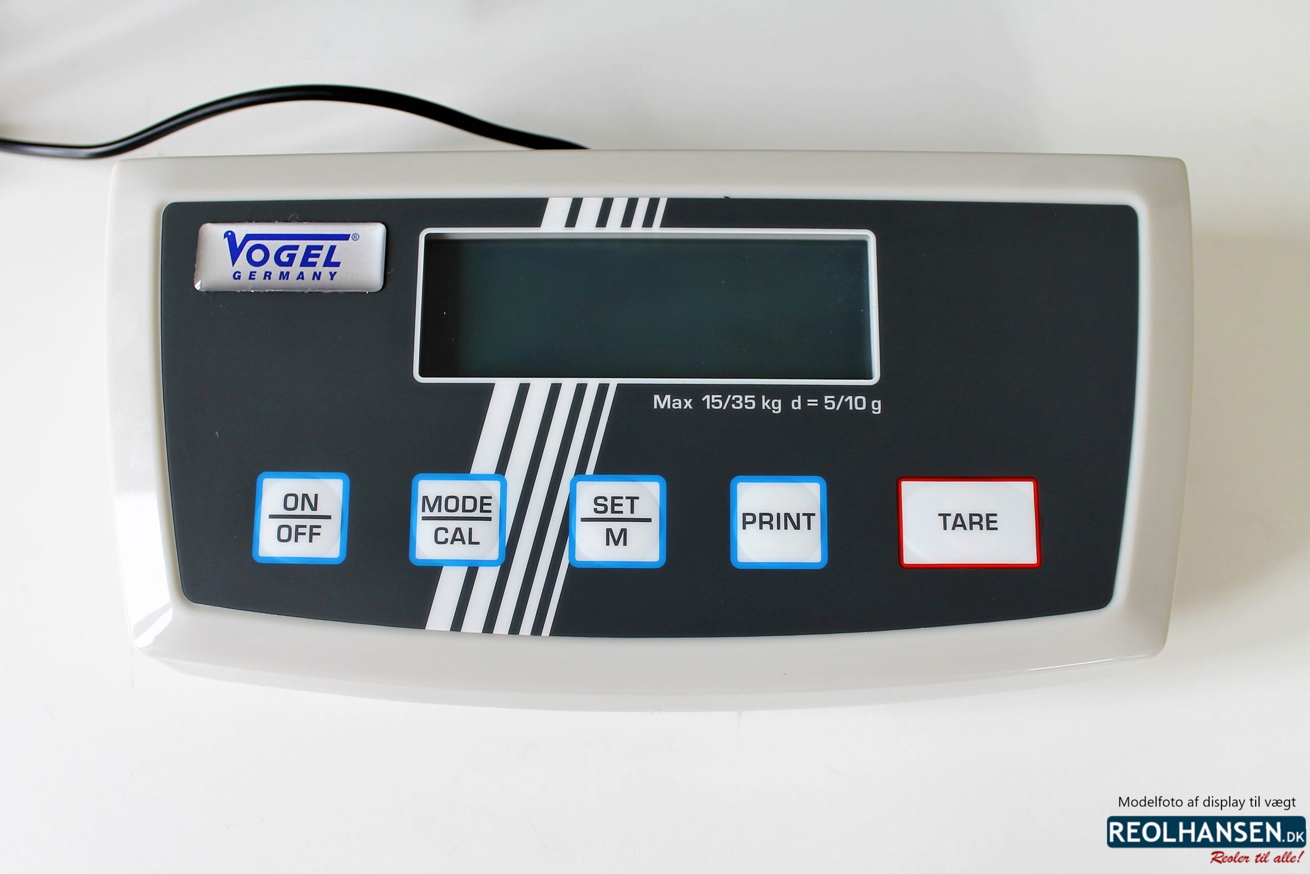 Display til elektronisk digital pakkevægt 15/35kg