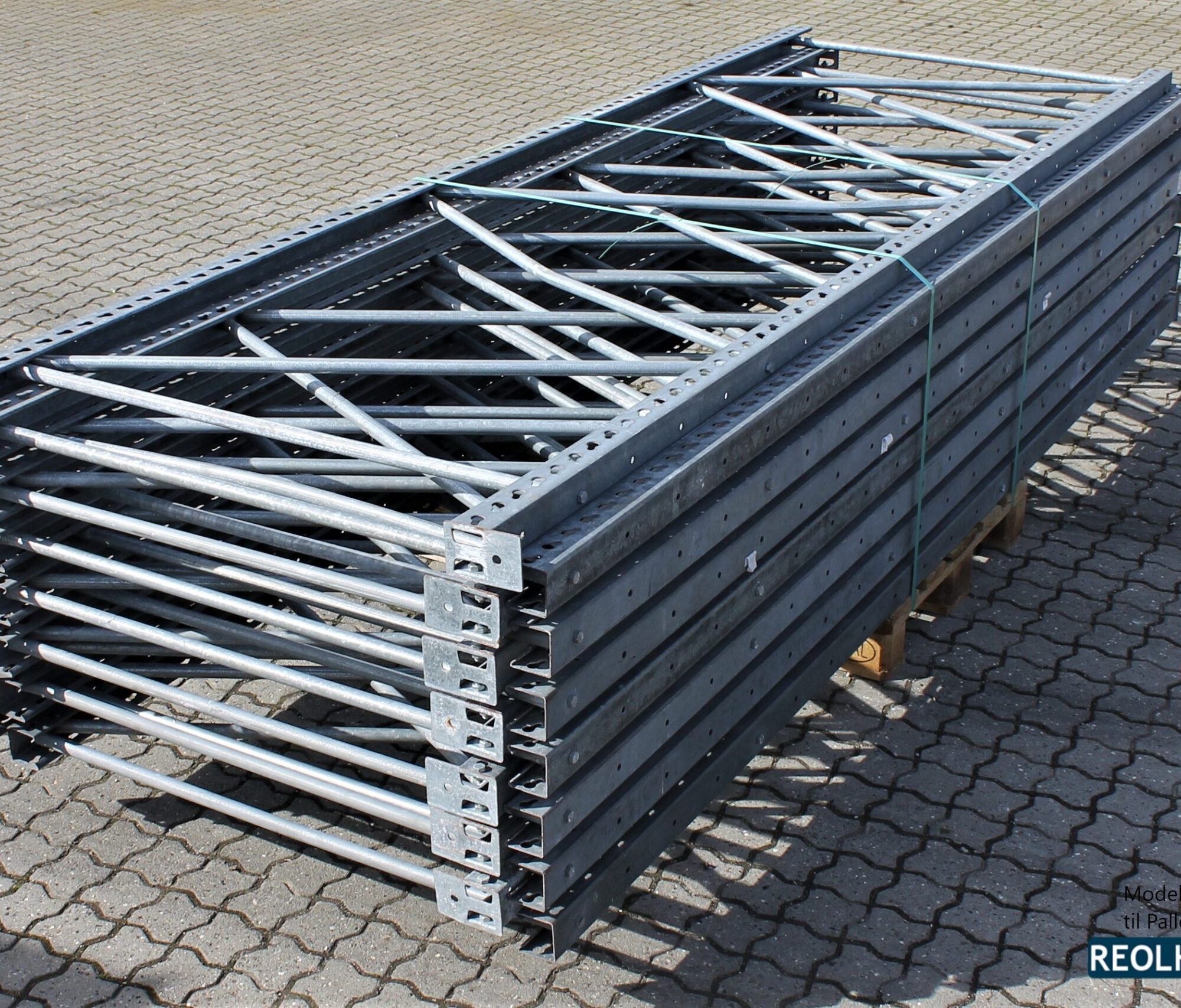 Np M60 galvaniserede reolstiger