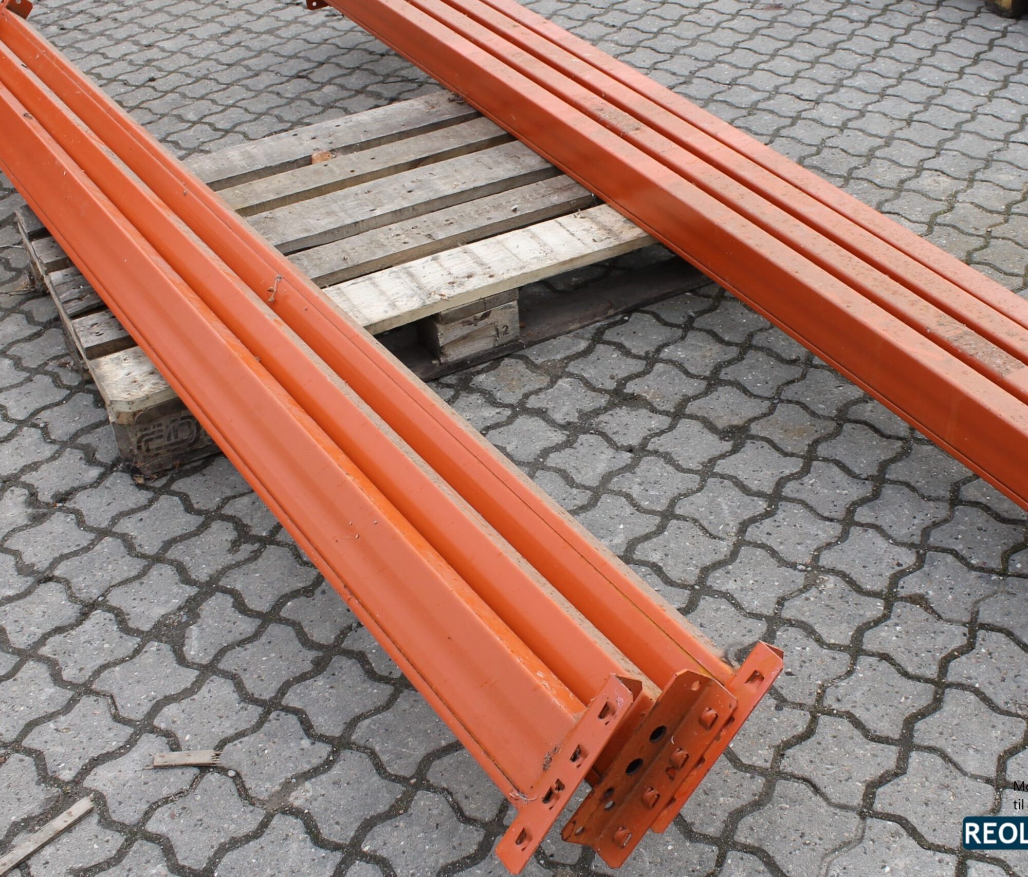 Brugte reolstiger til Mecalux pallereol