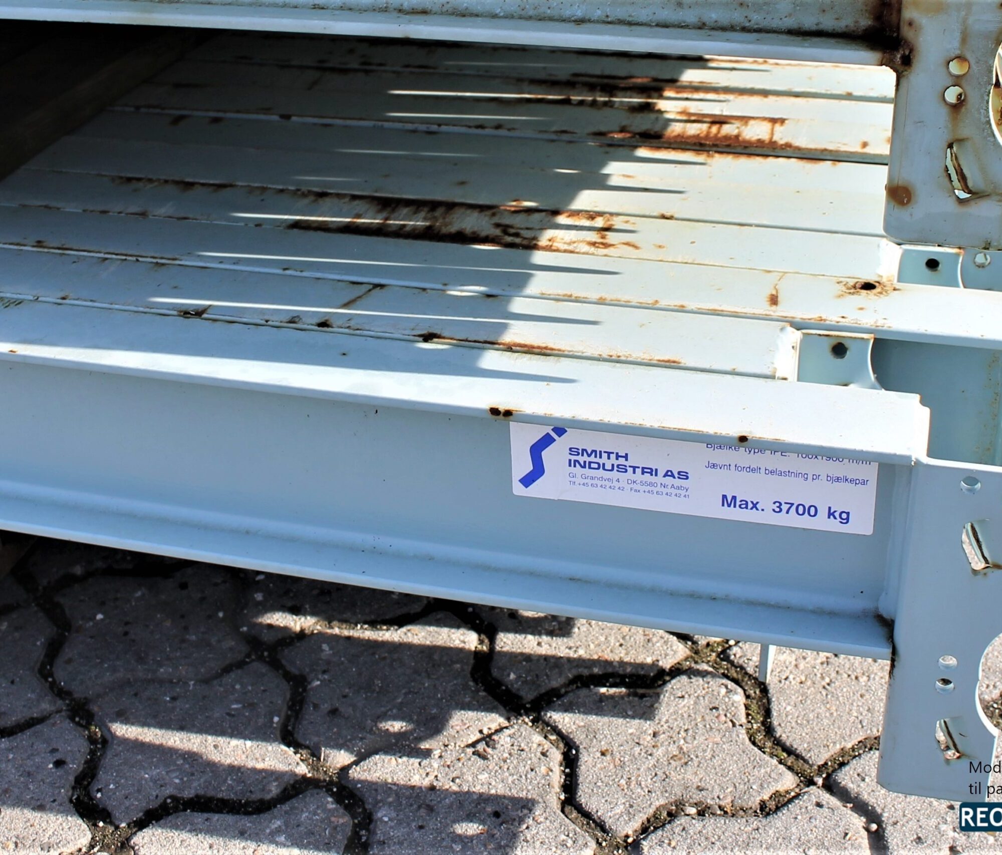 Smith reolbjælker til pallereol