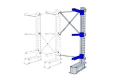 Følgefag med enkelt reolstamme