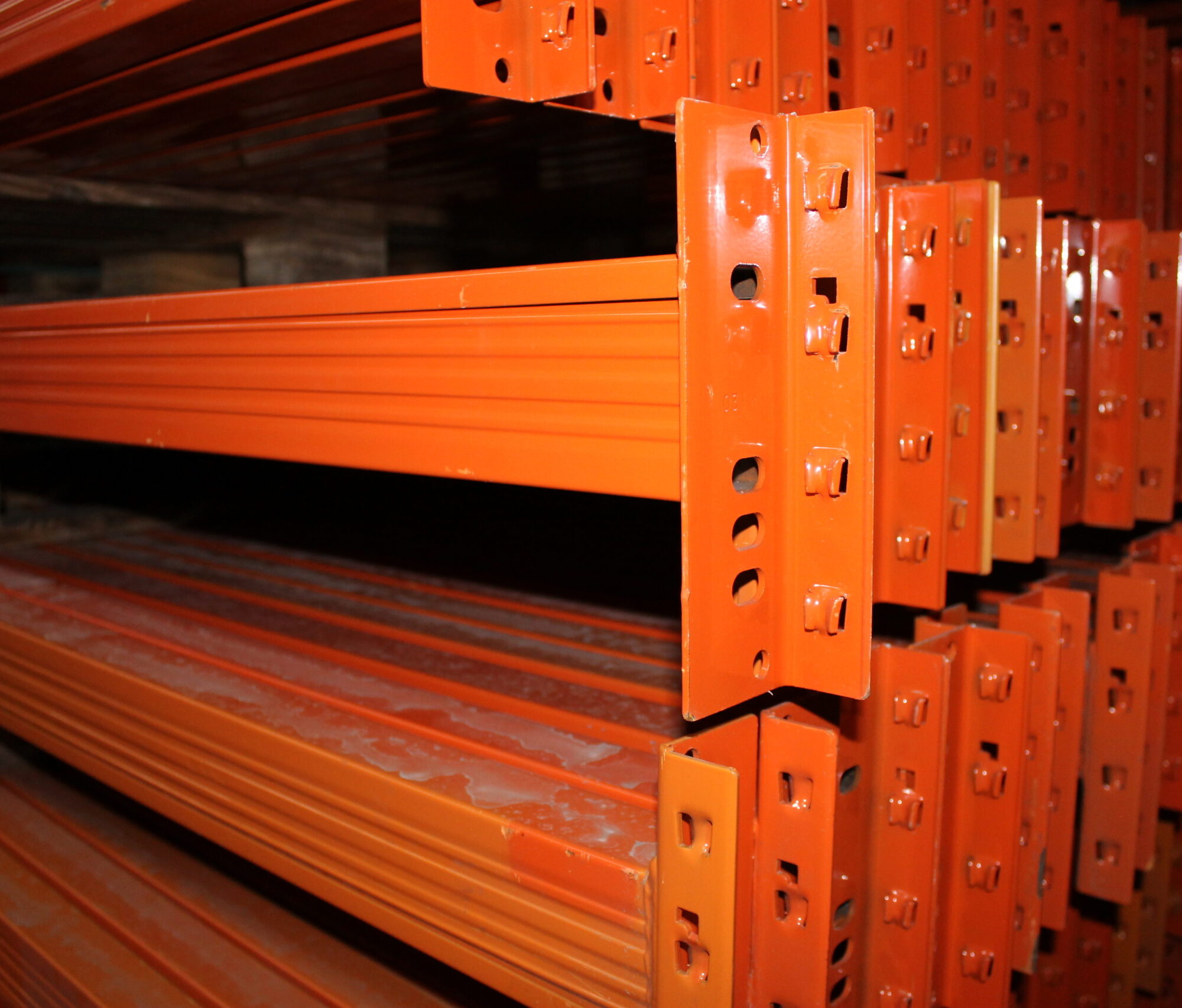 Pallereol EU - brugte reolbjælker på 2700x125mm