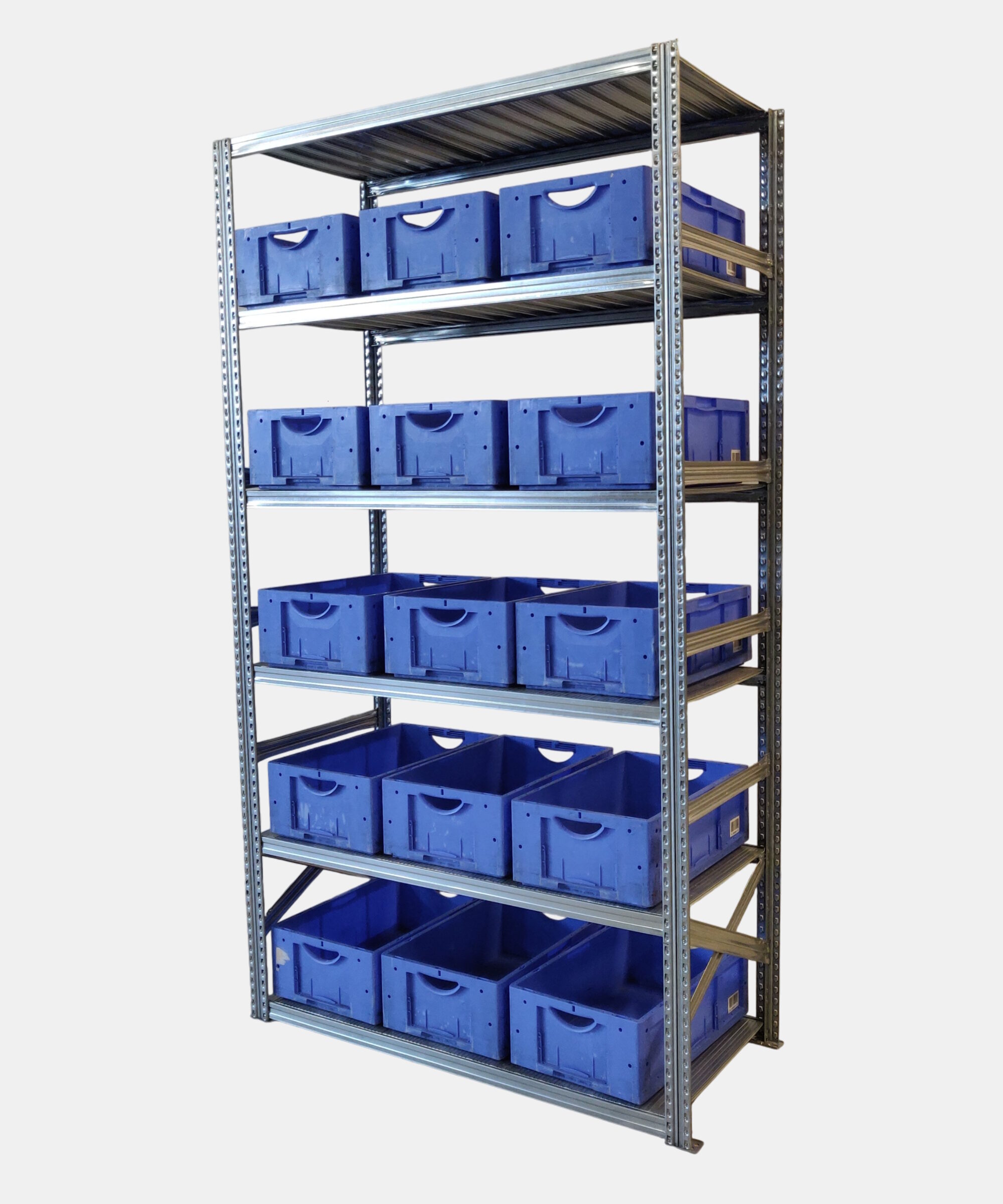 Supersnild startfag med blå kasser