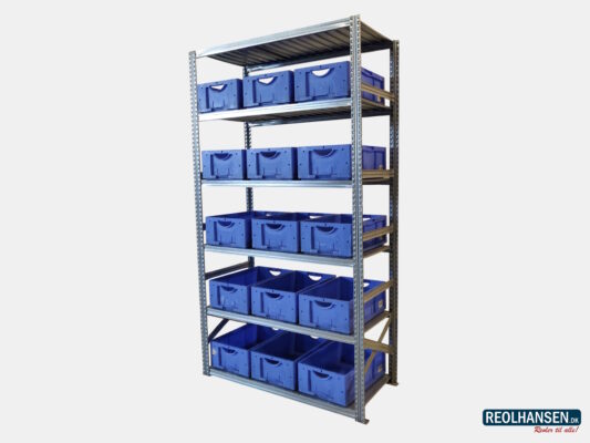 Supersnild startfag med blå kasser