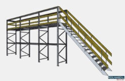 Snebro / isbro - til fjernelse af sne og is fra lastbil og bus tag.