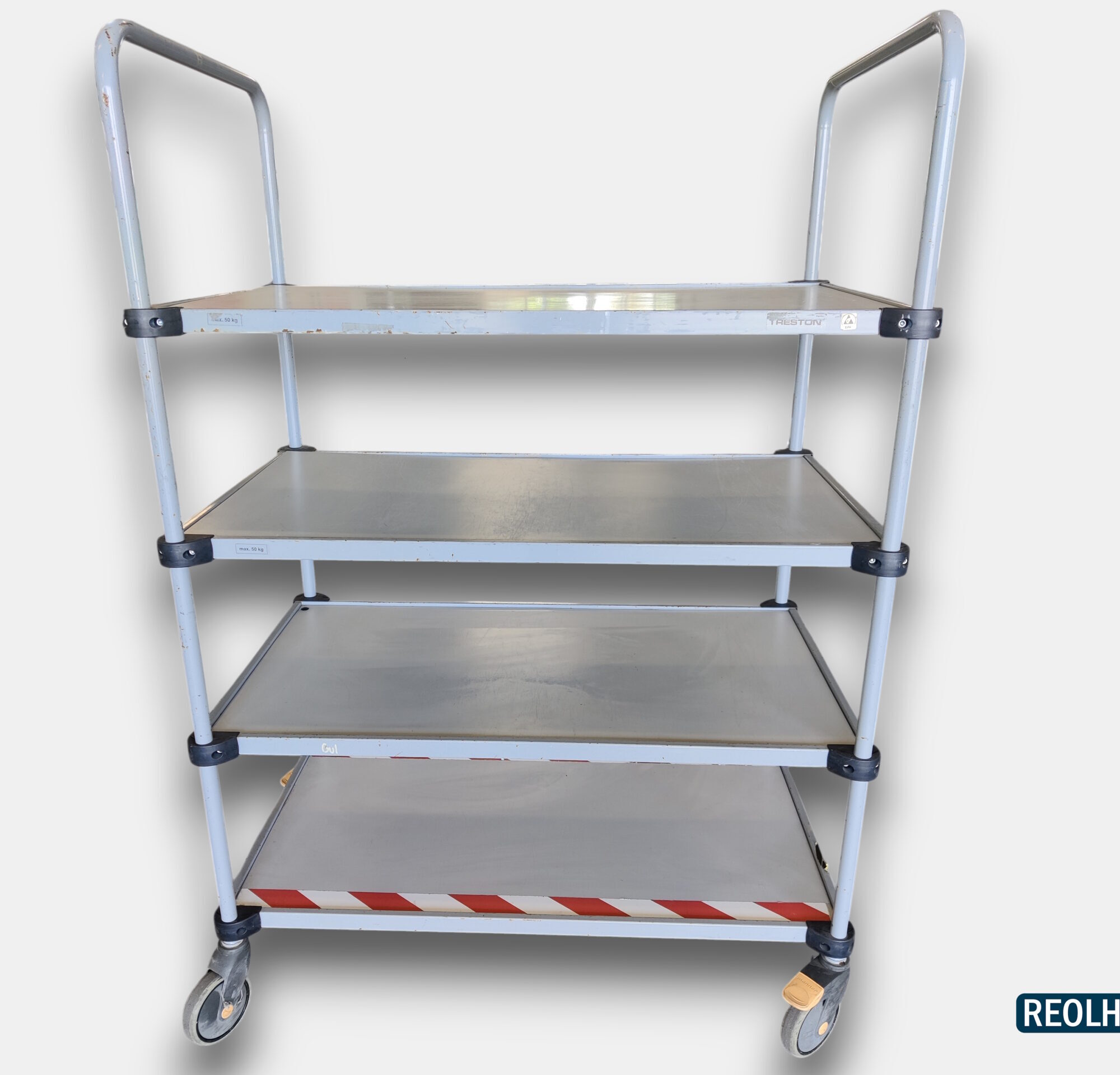 Brugt rullevogn 150x63x104 cm.