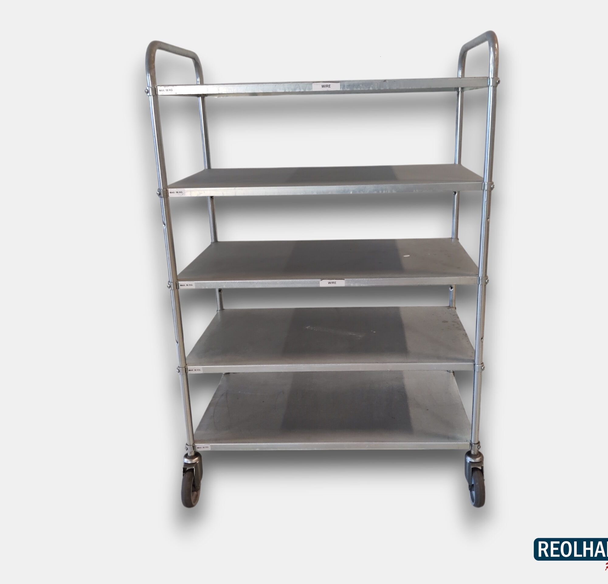 Brugt rullevogn 144x56x96 cm.