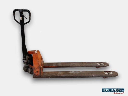 Brugt palleløfter med ekstra lange gafler - nr. 12