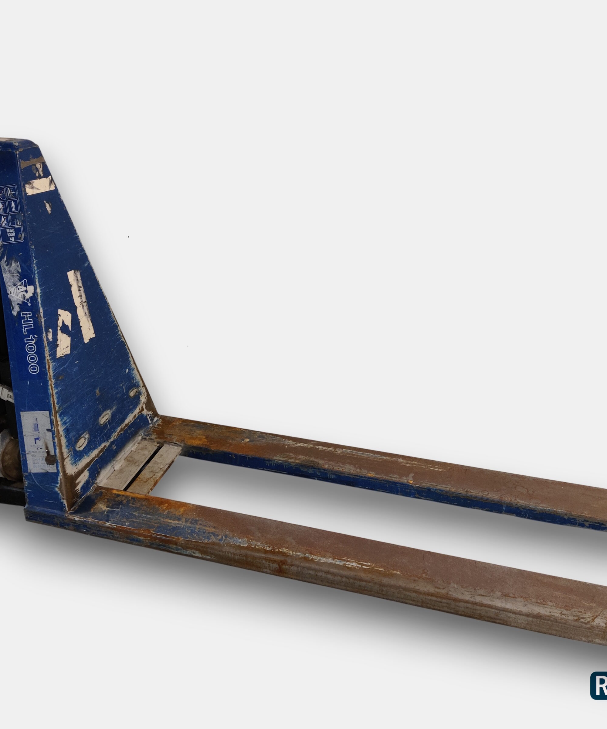 Brugt Semielektrisk sakseløfter/pallevogn