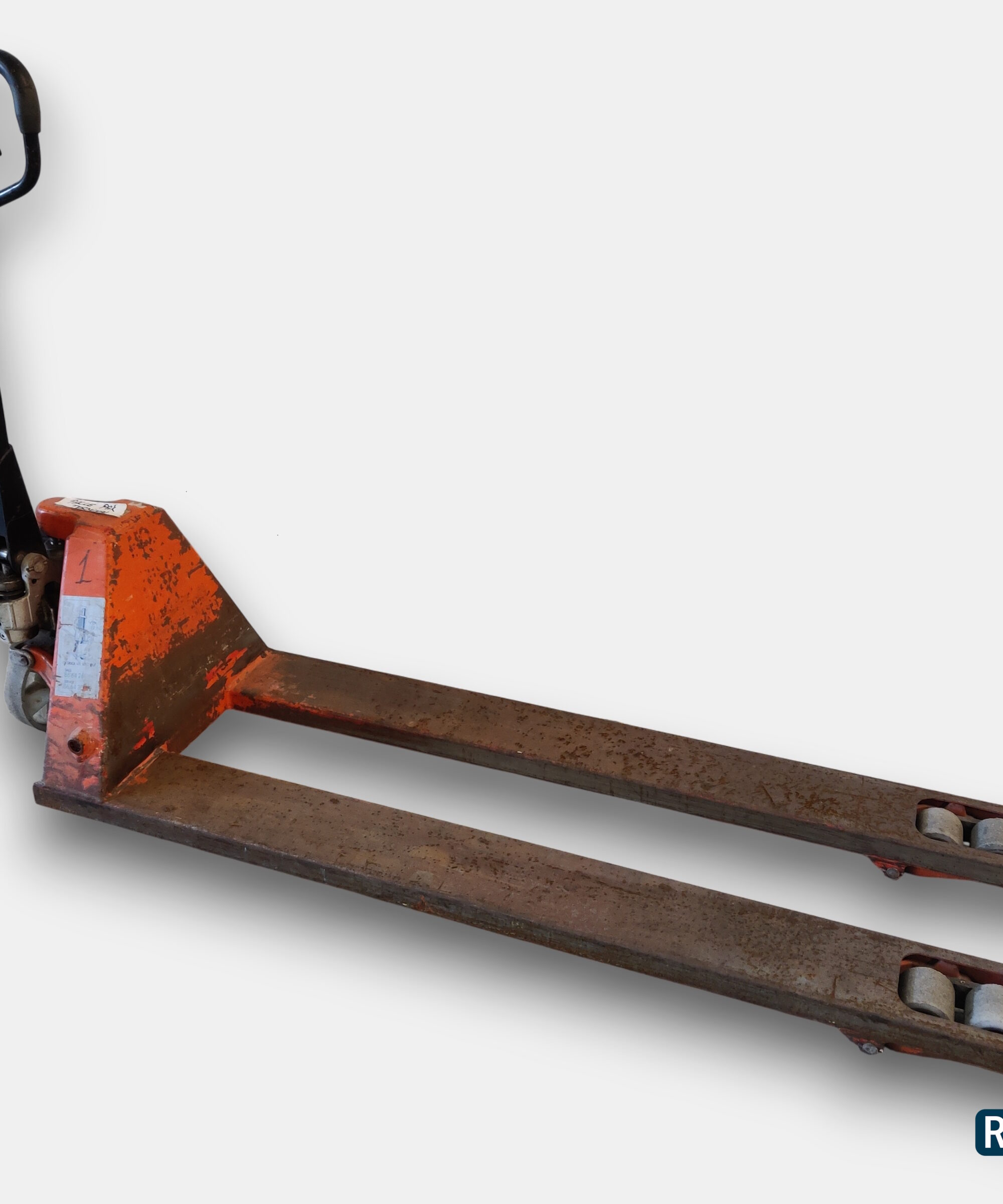 Brugt Palleløfter med ekstra lange gafler