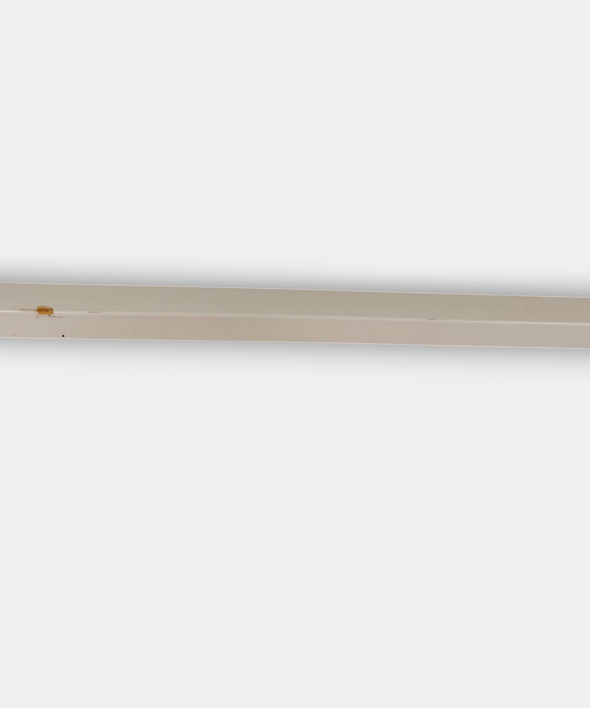 Stålstrø universal hvid 2 1100 mm