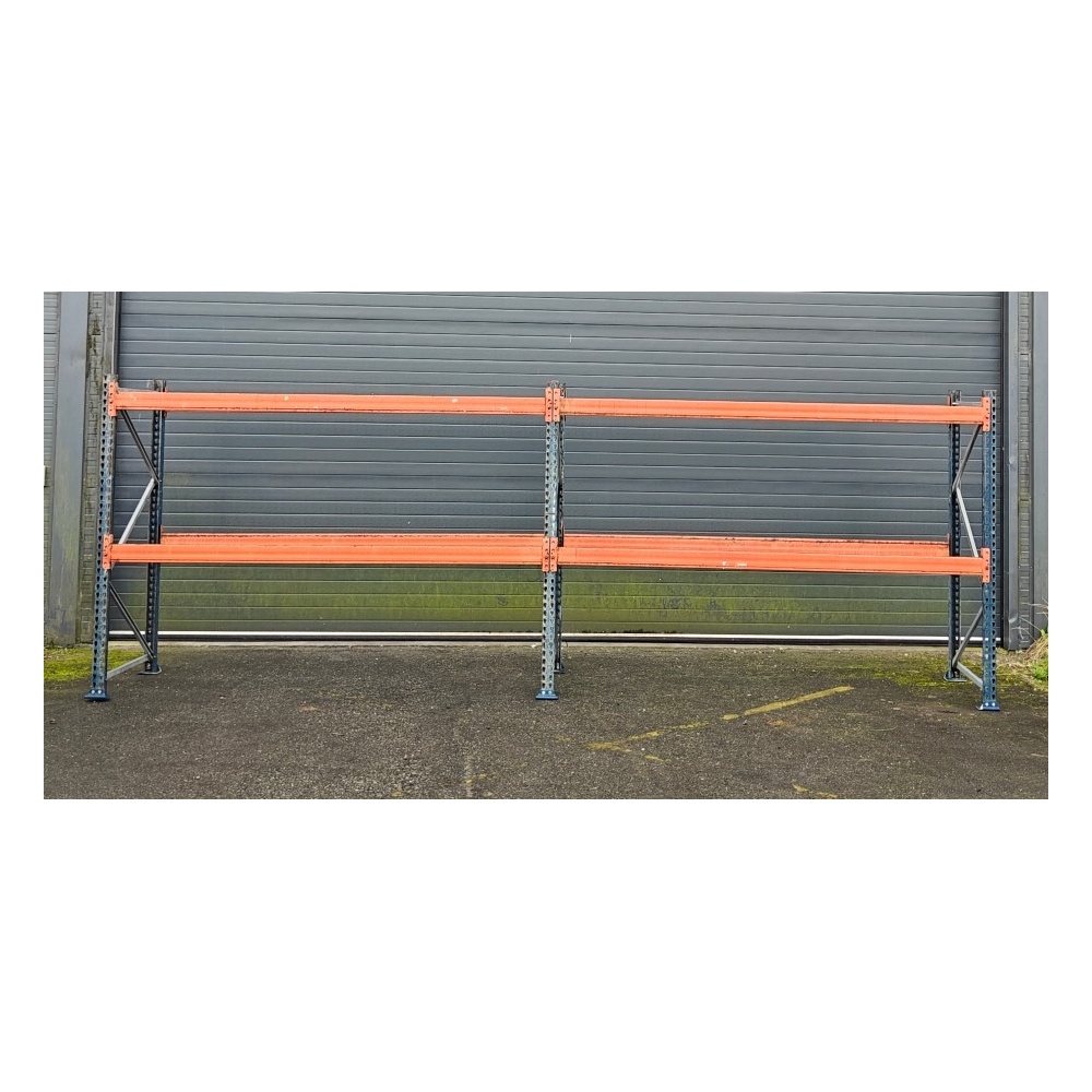 Brugt Mecalux pallereol 2 meter – hele reolen