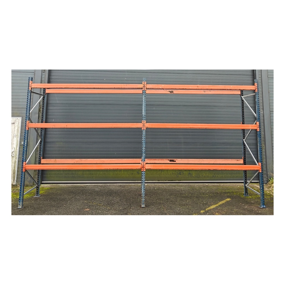Brugt Mecalux pallereol 3 meter – hele reolen