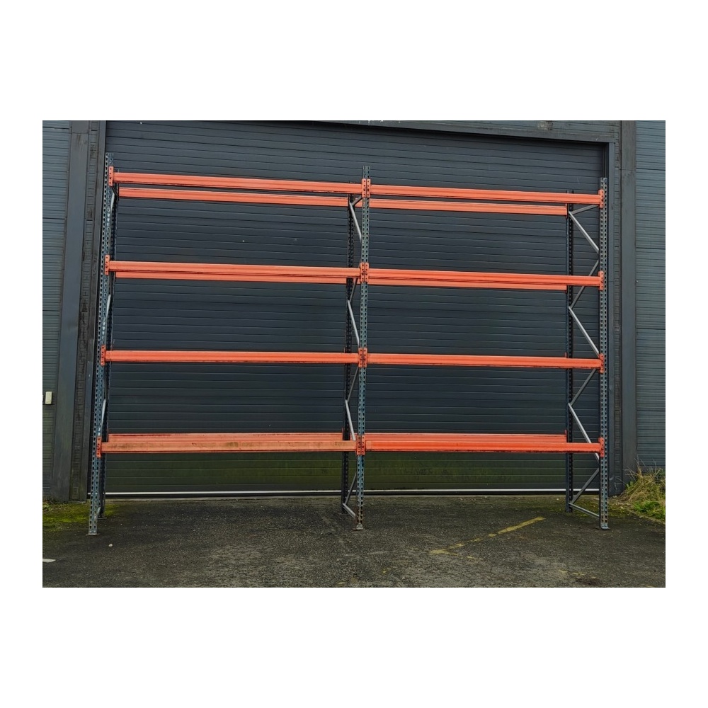 Brugt Mecalux pallereol 4 meter – hele reolen